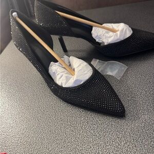 Inc Elegant Black Stiletto Heels